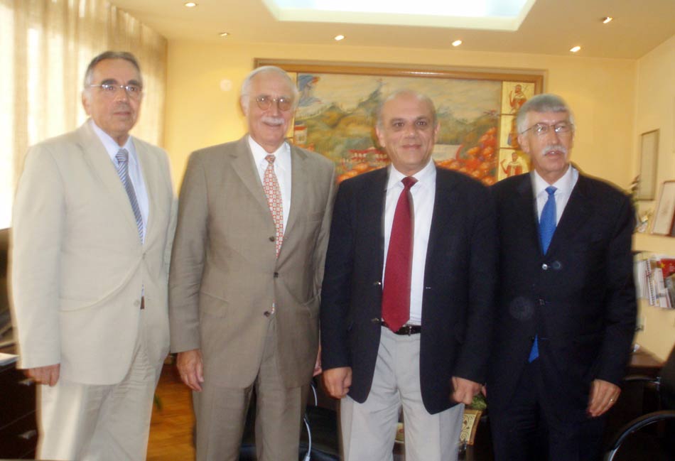 Επίσκεψη του Γερμανού πρέσβη Wolfgang Schultheiss στο δήμαρχο Κομοτηναίων