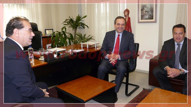ΕΠΙΣΚΕΨΗ ΑΝΤΩΝΗ ΣΑΜΑΡΑ ΣΤΗΝ ΚΟΜΟΤΗΝΗ