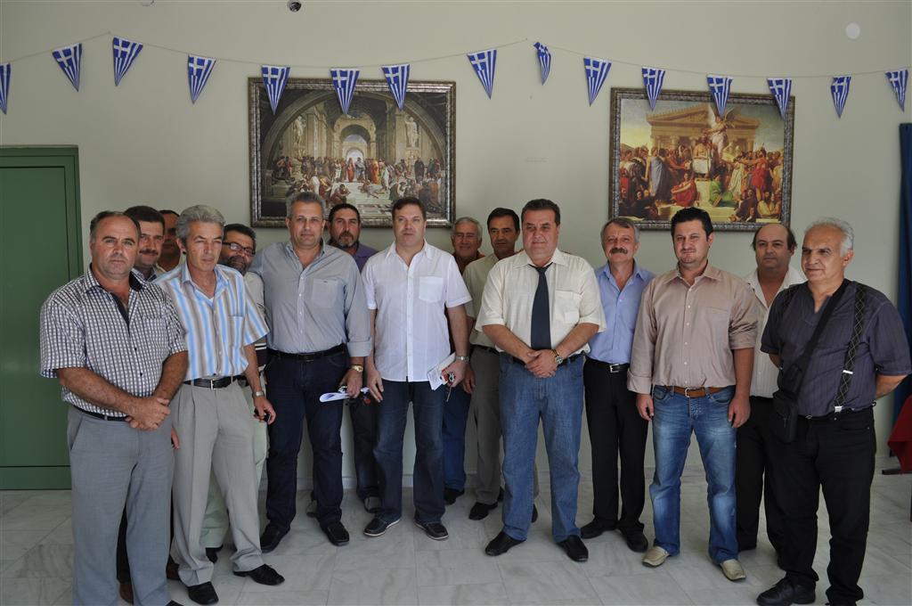 ΣΥΝΑΝΤΗΣΗ ΓΙΩΡΓΟΥ ΠΕΤΑΛΩΤΗ ΚΑΙ ΔΗΜΑΡΧΟΥ ΜΑΡΩΝΕΙΑΣ – ΣΑΠΩΝ