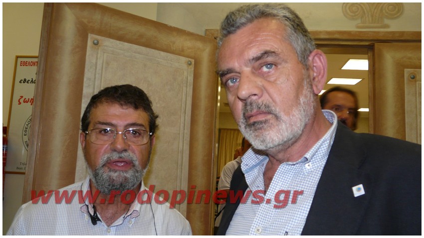 ΓΙΩΡΓΟΣ ΟΥΣΤΟΓΛΟΥ ΚΑΙ ΝΙΚΟΣ ΜΙΣΟΠΟΛΙΝΟΣ ΣΕ ΣΥΣΚΕΨΗ ΓΙΑ ΤΑ ΚΑΛΛΙΕΡΓΙΣΙΜΑ ΕΔΑΦΗ ΤΗΣ ΠΕΡΙΦΕΡΕΙΑΣ