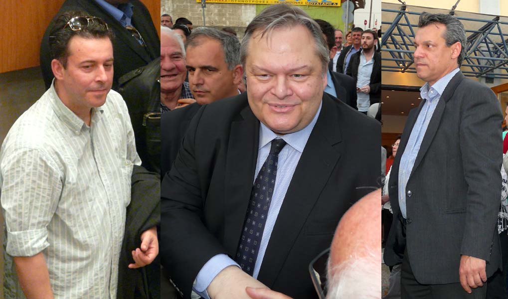 Αποκλειστικό: Ιδιωτική συνάντηση Βενιζέλου με Πετρίδη και Μανανά πριν την ομιλία του