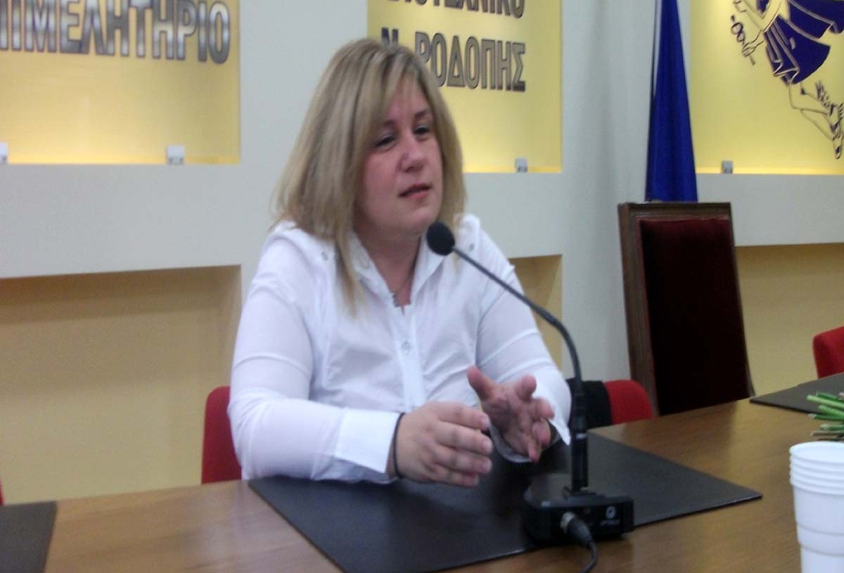 Μήνυμα από την υποψήφια με την Νέα Δημοκρατία στην Ροδόπη και ιατρό Βούλα Ελευθεριάδου