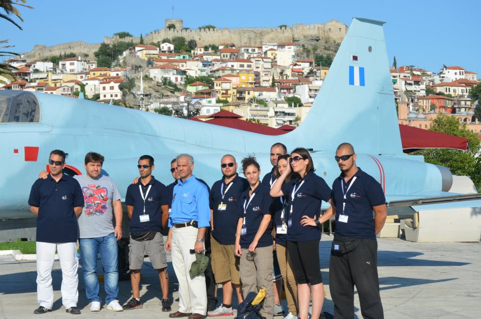 Ξεκίνησε το Kavala Air Show 2012 – Tο αεροσκάφος F-5A στην παραλία της Καβάλας