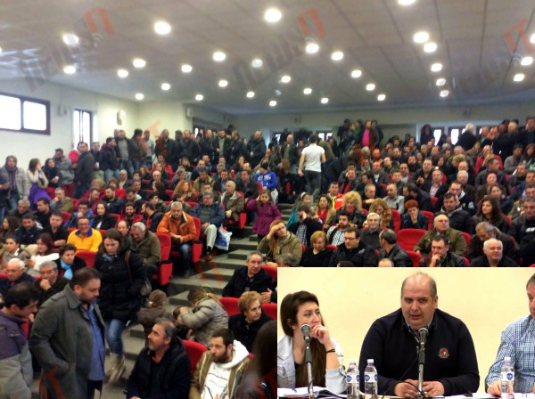 Εργαζόμενοι στα μεταλλεία χρυσού: Θα φτάσουμε μέχρι και στον αποκλεισμό της Βουλής