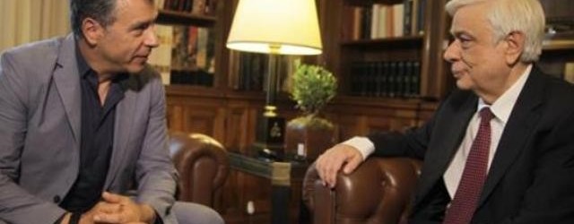 ΕΚΤΑΚΤΗ ΣΥΝΑΝΤΗΣΗ ΜΕ ΤΟΝ ΠΡΟΕΔΡΟ ΤΗΣ ΔΗΜΟΚΡΑΤΙΑΣ ΖΗΤΗΣΕ Ο ΣΤΑΥΡΟΣ ΘΕΟΔΩΡΑΚΗΣ