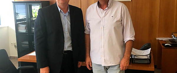 ΣΥΝΑΝΤΗΣΗ ΤΟΥ ΒΟΥΛΕΥΤΗ ΙΛΧΑΝ ΑΧΜΕΤ ΜΕ ΤΟΝ ΠΡΟΕΔΡΟ ΤΟΥ ΕΛΓΑ