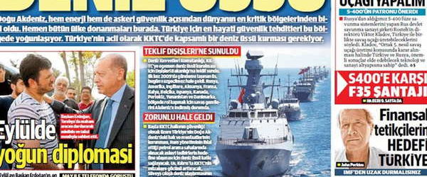 ΜΕΓΑΛΗ ΝΑΥΤΙΚΗ ΒΑΣΗ ΣΤΑ ΚΑΤΕΧΟΜΕΝΑ ΤΗΣ ΒΟΡΕΙΑΣ ΚΥΠΡΟΥ ΔΗΜΙΟΥΡΓΕΙ Η ΤΟΥΡΚΙΑ