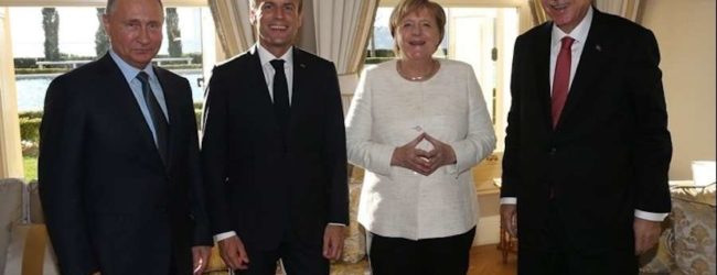 ΟΙ ΗΓΕΤΕΣ ΤΩΝ ΜΕΓΑΛΩΝ ΧΩΡΩΝ ΣΥΝΟΜΙΛΟΥΝ ΜΕ ΤΟ ΚΑΘΕΣΤΩΣ ΕΡΝΤΟΓΑΝ